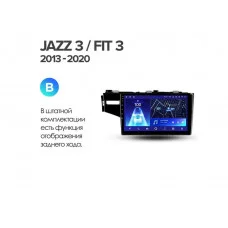 Магнитола + рамка TEYES для Honda Jazz 3 Fit 3 GP GK 2015-2020 10.2"
